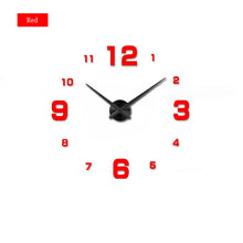 Load image into Gallery viewer, 2019 muhsein large DIY Wall Clock Acrylicl Mirror digital clock 3D wall clock Personalized Digital Wall Clocks Free shipping