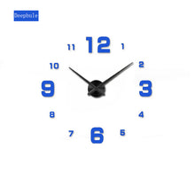 Load image into Gallery viewer, 2019 muhsein large DIY Wall Clock Acrylicl Mirror digital clock 3D wall clock Personalized Digital Wall Clocks Free shipping